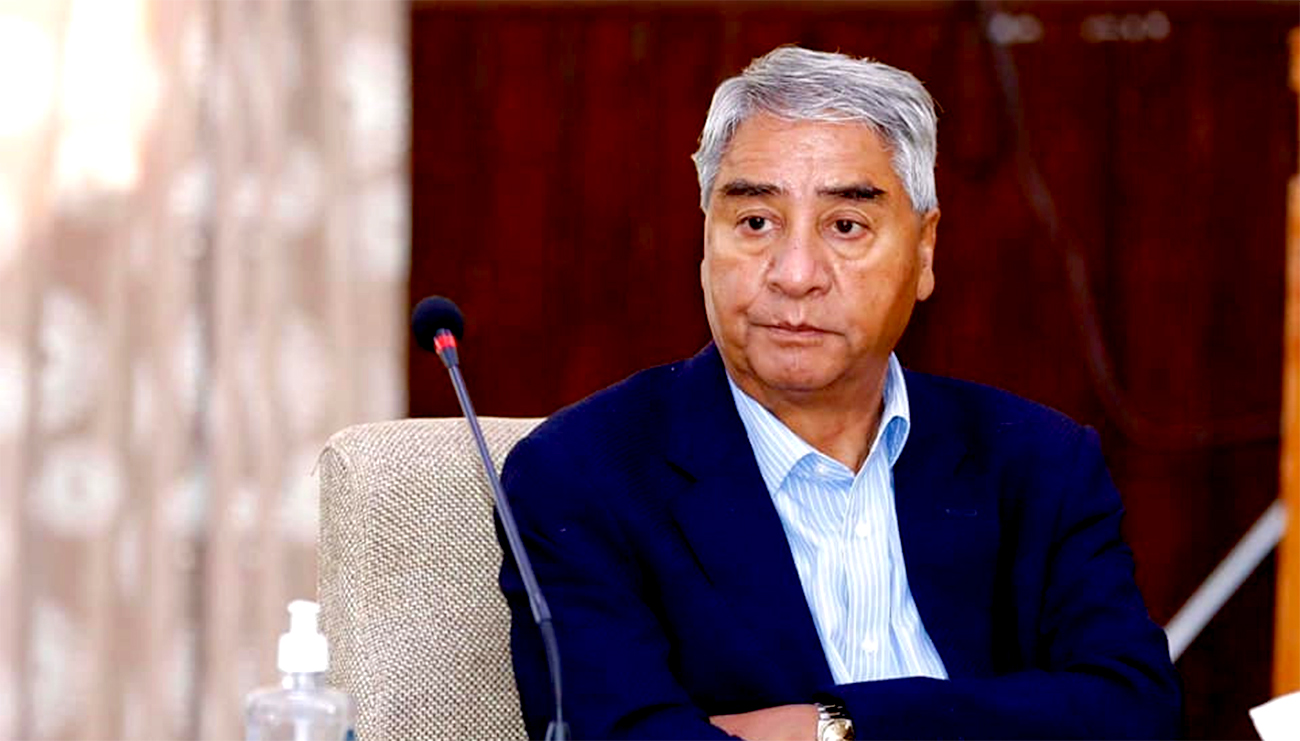देउवा आफैँले बोलाएको पदाधिकारी बैठकमा  नजाने