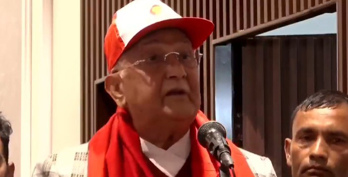 केपी ओली भन्छन् : १२५ वटा दलसँग छलफल गरेर एमाले-कांग्रेसको अपमान गरियो