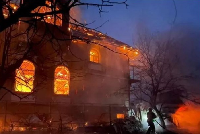 रुसले गर्‍यो युक्रेनको राजधानी किएभमा  आक्रमण